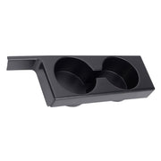 For BMW 5 Series E39/528i/530i/M5 Left-hand Drive Car Central Control Cup Holder, Color: Black With groove