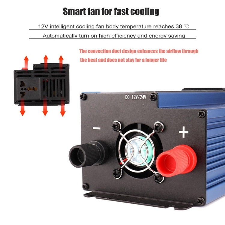 1200W/12V24V Convert To 220V Dual Voltage Modified Sine Wave Inverter - free shipping - PMC TechLife - Order now!