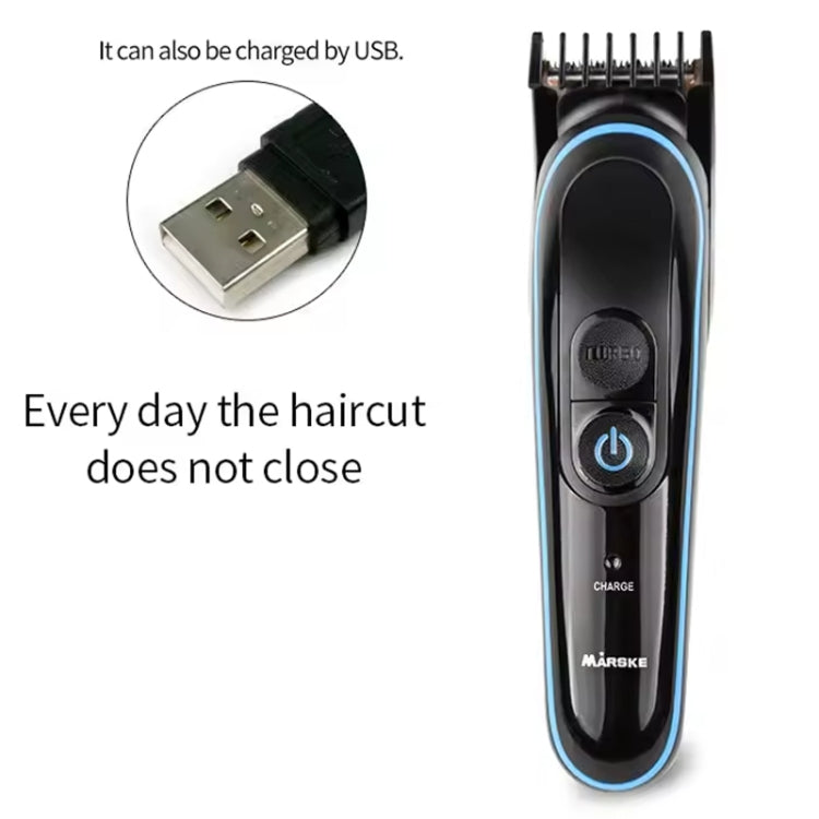 MARSKE MS-5010 Electric Hair Clipper 5 In 1 Multi-function Shaver Rechargeable Styler(USB Without Plug) - Hair Trimmer by MARSKE | Online Shopping South Africa | PMC Jewellery | Buy Now Pay Later Mobicred