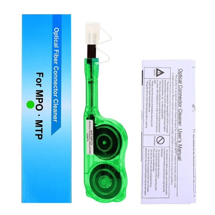 For MPO / MTP Fiber Optic Cleaning Pen Optical Module Ferrule Endface Cleaner(Green) - Lan Cable and Tools by PMC Jewellery | Online Shopping South Africa | PMC Jewellery | Buy Now Pay Later Mobicred