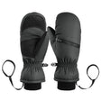 Winter Padded Ski Gloves Outdoor Windproof Warm Sports Gloves, Size: S(Black) - Safety Gloves by PMC TechLife | Online Shopping South Africa | PMC TechLife | Buy Now Pay Later Mobicred