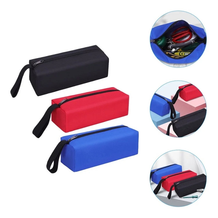 Multifunctional Portable Water-resistant Hardware Parts Tool Bag, Specification: Large Black