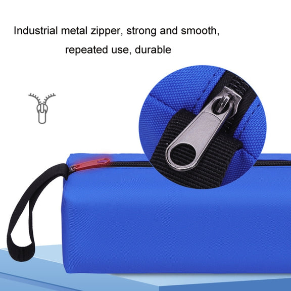 Multifunctional Portable Water-resistant Hardware Parts Tool Bag, Specification: Large Blue