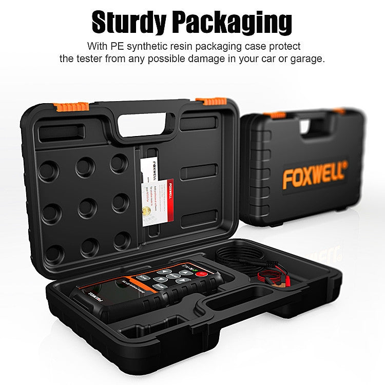 FOXWELL BT705 12V 24V Car Battery Test Analyzer Cranking and Charging System Test - free shipping - PMC TechLife - Order now!