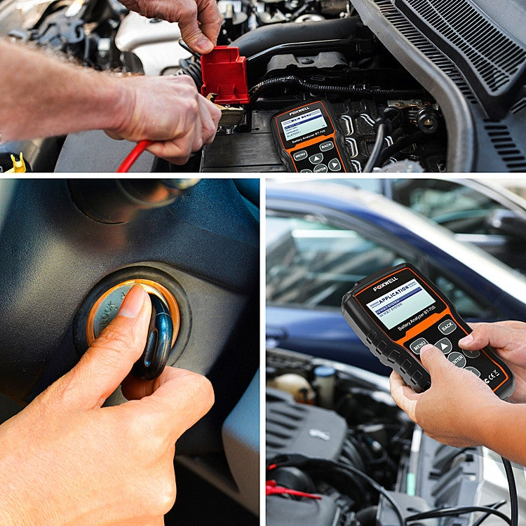 FOXWELL BT705 12V 24V Car Battery Test Analyzer Cranking and Charging System Test - free shipping - PMC TechLife - Order now!