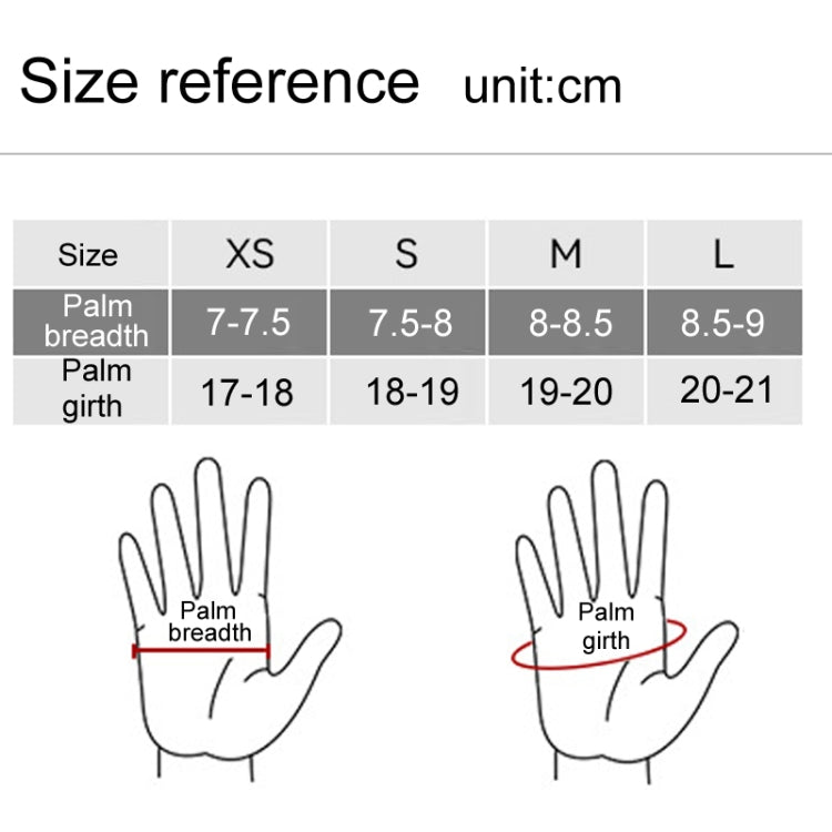 Winter Padded Ski Finger Gloves Outdoor Windproof Warm Sports Gloves, Size: S(Light Purple)