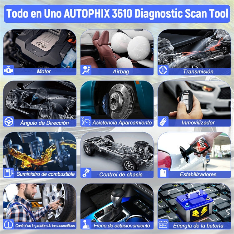 AUTOPHIX 3610 Bluetooth Car Full System Diagnostic Scanner For VW / AUDI / SKODA / SEAT - free shipping - PMC Jewellery - Order now!