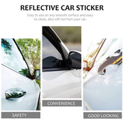 10pcs Bad Man Car Modification Sticker(Black)