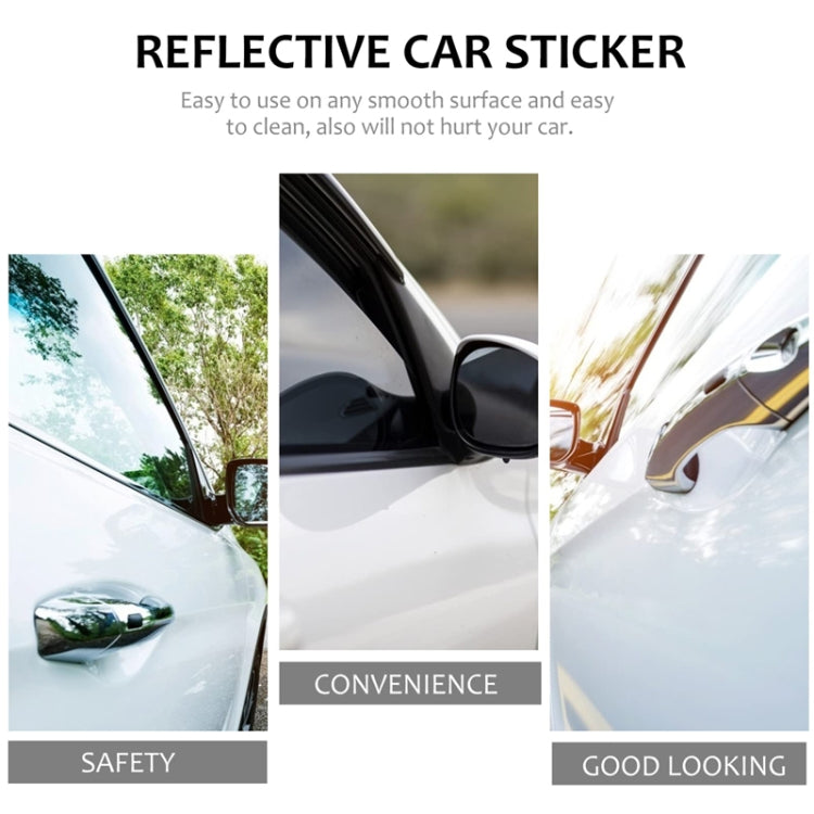 10pcs Bad Man Car Modification Sticker(Black)