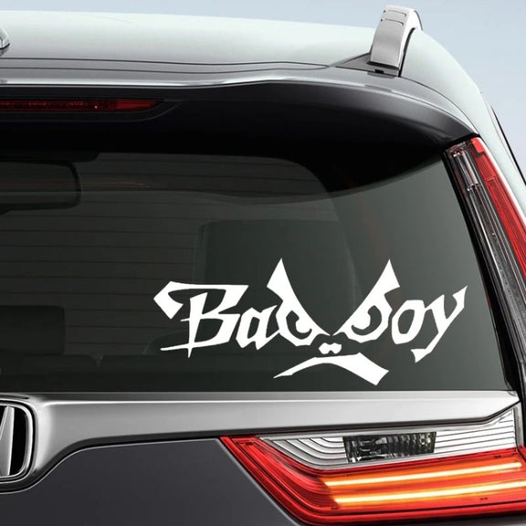 10pcs Bad Man Car Modification Sticker(Black)
