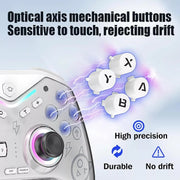CM-617  Wireless Bluetooth Game Controller for Switch / Android / IOS / PC / Smart TV(Colorful Black)
