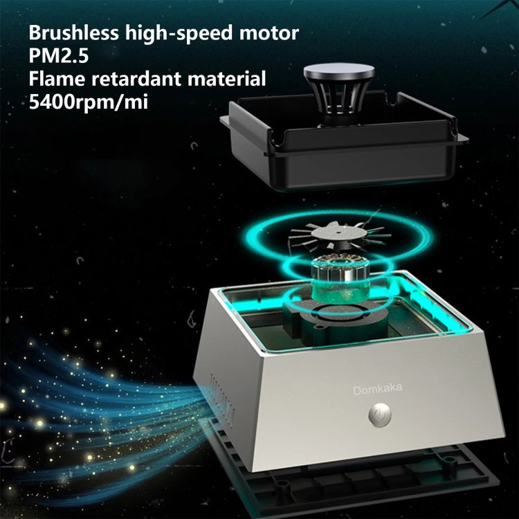 Domkaka TS-20 With Light Model Electronic Ashtray Air Purifier(Black) - free shipping - PMC Jewellery - Order now!