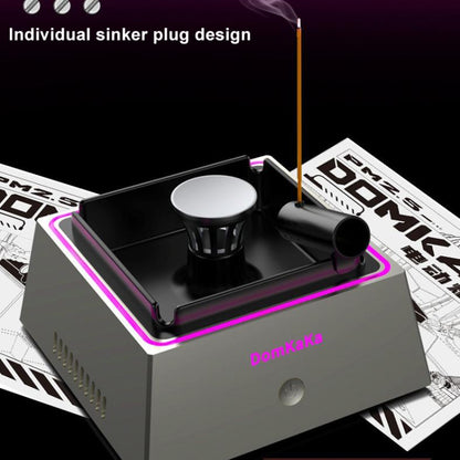 Domkaka TS-20 With Light Model Electronic Ashtray Air Purifier(Black) - free shipping - PMC Jewellery - Order now!