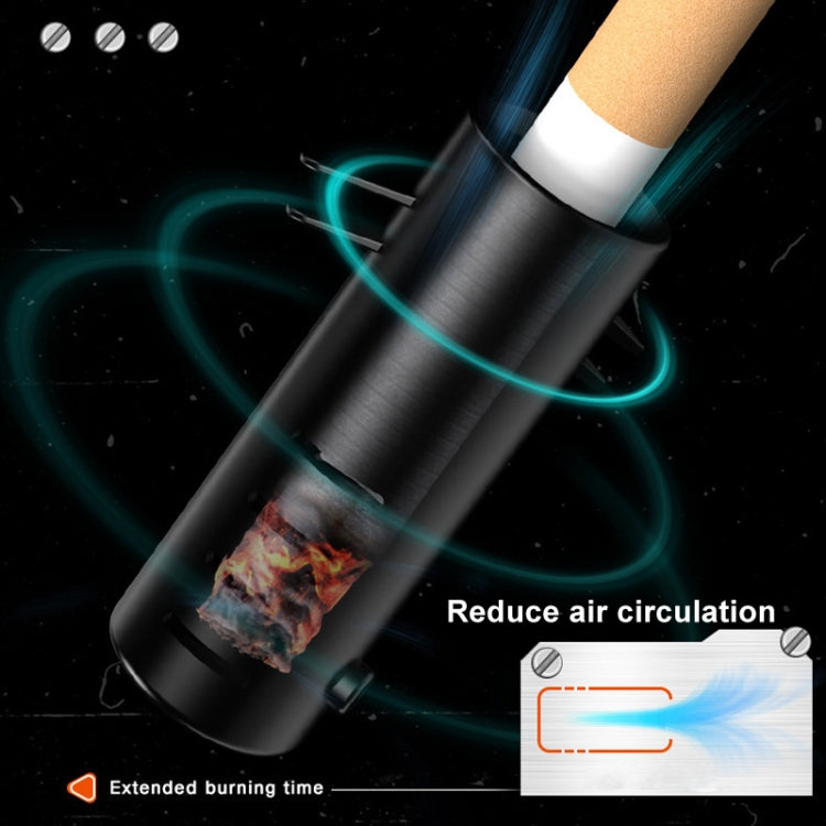 Domkaka TS-20 With Light Model Electronic Ashtray Air Purifier(Black) - free shipping - PMC Jewellery - Order now!