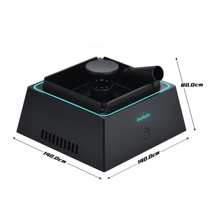 Domkaka TS-20 With Light Model Electronic Ashtray Air Purifier(Black) - free shipping - PMC Jewellery - Order now!