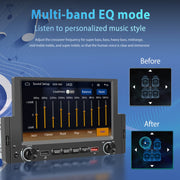 6.2 Inch MP5 Player Single Butt Universal Wired CarPlay Car Monitor, Model: Standard+12 Light Camera