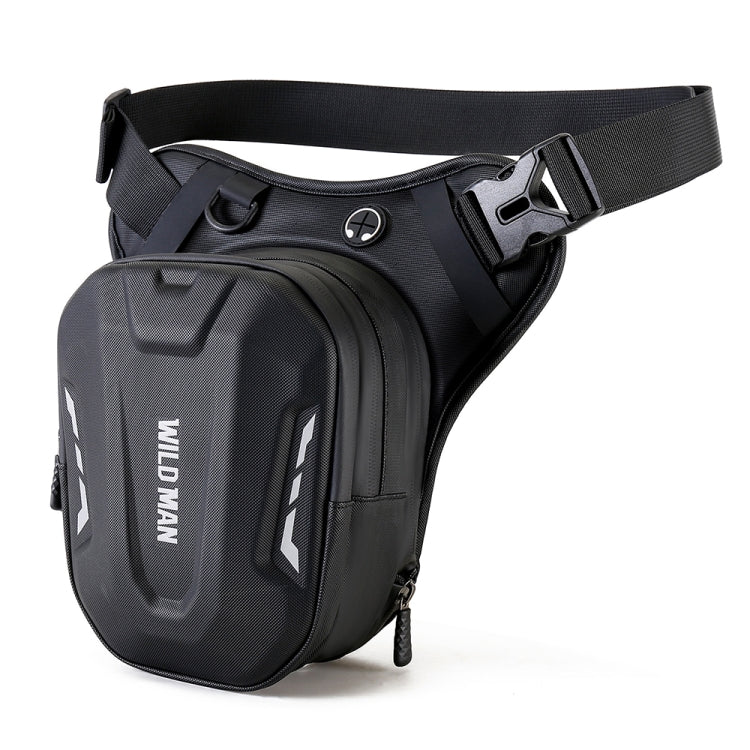 WILD MAN L1 3L Outdoor Motorcycle Riding Hard Shell Waist Bag Sports Cross-body Bag(Black) - free shipping - PMC TechLife - Order now!