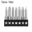 7pcs / Set Profile Bit Chrome Vanadium Steel Bit Set Appliance Repair Electrical Drill Accessories With Magnetic - Drill & Drill Bits by PMC TechLife | Online Shopping South Africa | PMC TechLife | Buy Now Pay Later Mobicred