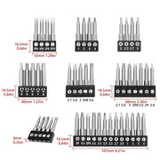 4pcs / Set U-Shaped Chrome Vanadium Steel Bit Set Appliance Repair Electrical Drill Accessories With Magnetic