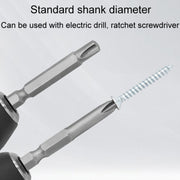 5pcs / Set Profile Bit Chrome Vanadium Steel Bit Set Appliance Repair Electrical Drill Accessories With Magnetic