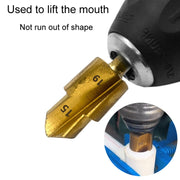 Hexagonal Shank PPR Step Drill Bits Leak Repairing And Connecting Tools, Model: #32