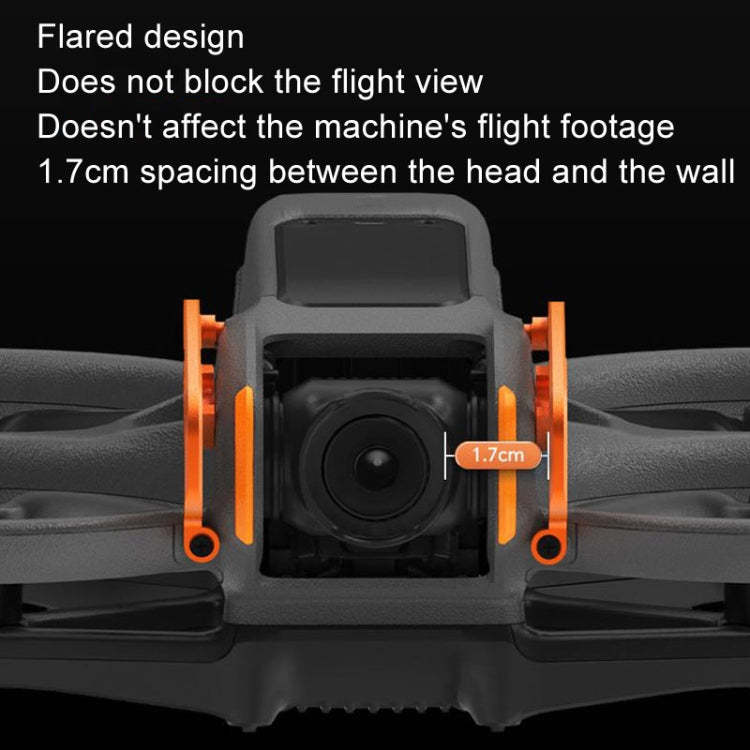 For DJI Avata 2 RCSTQ Aluminum Alloy Flying Machine Lens Collision Protection Bar(Orange) - Other by RCSTQ | Online Shopping South Africa | PMC TechLife | Buy Now Pay Later Mobicred