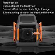 For DJI Avata 2 RCSTQ Aluminum Alloy Flying Machine Lens Collision Protection Bar(Orange)