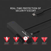 Blueendless US35 USB3.0 To SATA Adapter 2.5 / 3.5-Inch Hard Drive SSD Reader, Spec: USB3.0 EU Plug