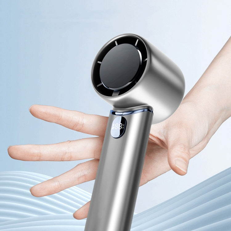 Handheld Turbine Fan 120 Speed ?Brushless Motor Fan(Sky Blue)