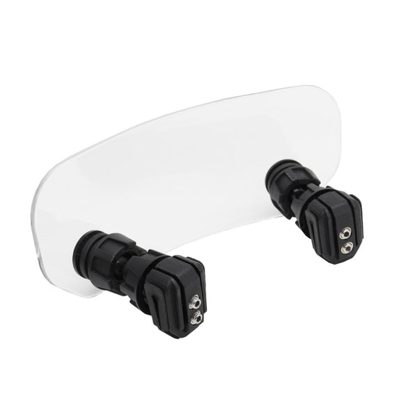 Motorcycle Modification Heightened Adjustable Windshield(Transparent)