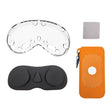 For Apple Vision Pro 4 In 1 Kit Lens Cover Battery Protection Case Accessories, Spec: B Style Orange - VR Accessories by PMC TechLife | Online Shopping South Africa | PMC TechLife | Buy Now Pay Later Mobicred