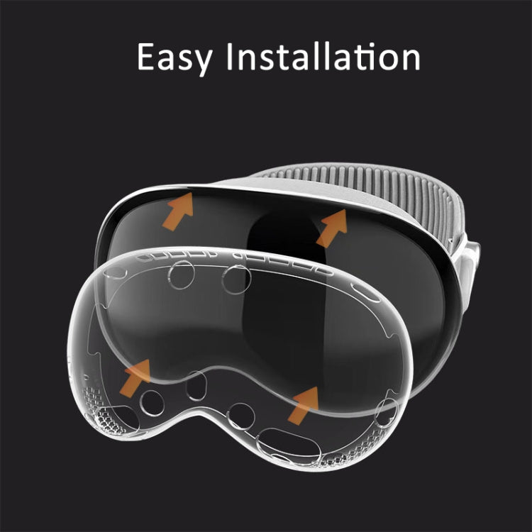 For Apple Vision Pro 4 In 1 Kit Lens Cover Battery Protection Case Accessories, Spec: B Style White Gray - VR Accessories by PMC TechLife | Online Shopping South Africa | PMC TechLife | Buy Now Pay Later Mobicred