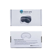 For Apple Vision Pro 4 In 1 Kit Lens Cover Battery Protection Case Accessories, Spec: B Style White Gray
