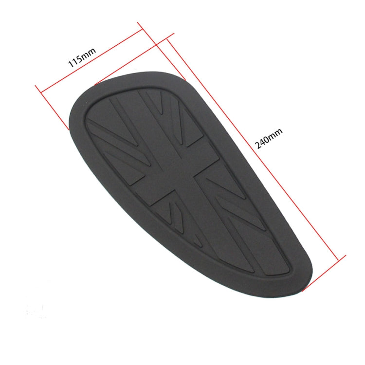 For Triumph Bonneville T100/T120 Bobber 1200 Fuel Tank Insulation Pad Anti-slip Sticker - Ornamental Parts by PMC TechLife | Online Shopping South Africa | PMC TechLife | Buy Now Pay Later Mobicred