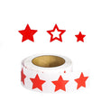 500pcs /Roll Red Star Tanning Sunbathing Stickers Self Adhesive Body Stickers - Sticker & Tags by PMC TechLife | Online Shopping South Africa | PMC TechLife | Buy Now Pay Later Mobicred