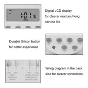 SINOTIMER  CN101A  5V  16A Digital LCD Timer Switch Programmable Timer Controller