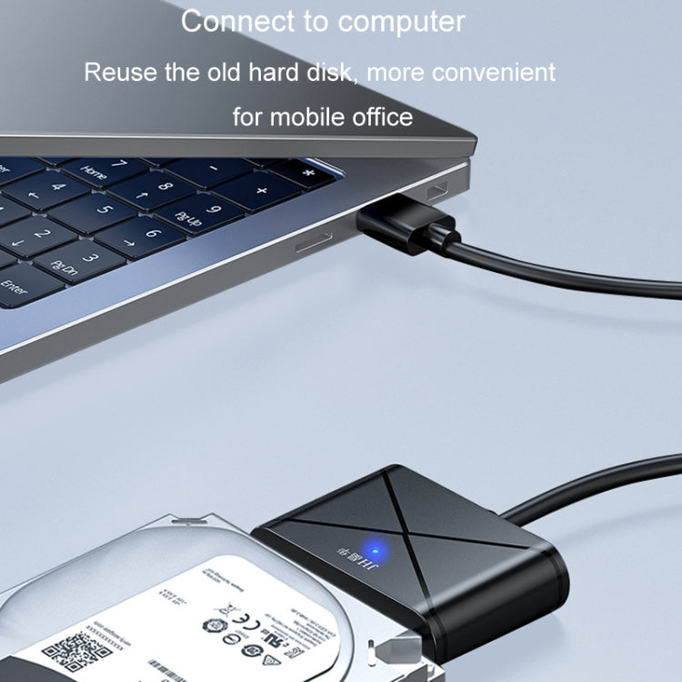 JINGHUA USB3.0 To SATA HDD Adapter Cable For 2.5/3.5 Inch External HDD SSD Hard Drive(30cm) - eSATA & SATA & IDE by JINGHUA | Online Shopping South Africa | PMC TechLife | Buy Now Pay Later Mobicred