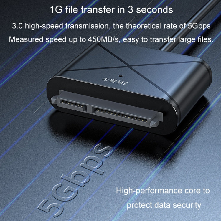 JINGHUA USB3.0 To SATA HDD Adapter Cable For 2.5/3.5 Inch External HDD SSD Hard Drive(30cm) - eSATA & SATA & IDE by JINGHUA | Online Shopping South Africa | PMC TechLife | Buy Now Pay Later Mobicred