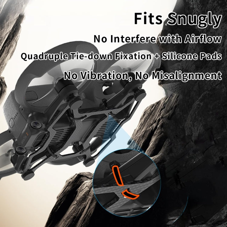For DJI Avata 2 RCSTQ Chassis Armor Carbon Fiber Lightweight Protection Crash Bumper - free shipping - PMC Jewellery - Order now!