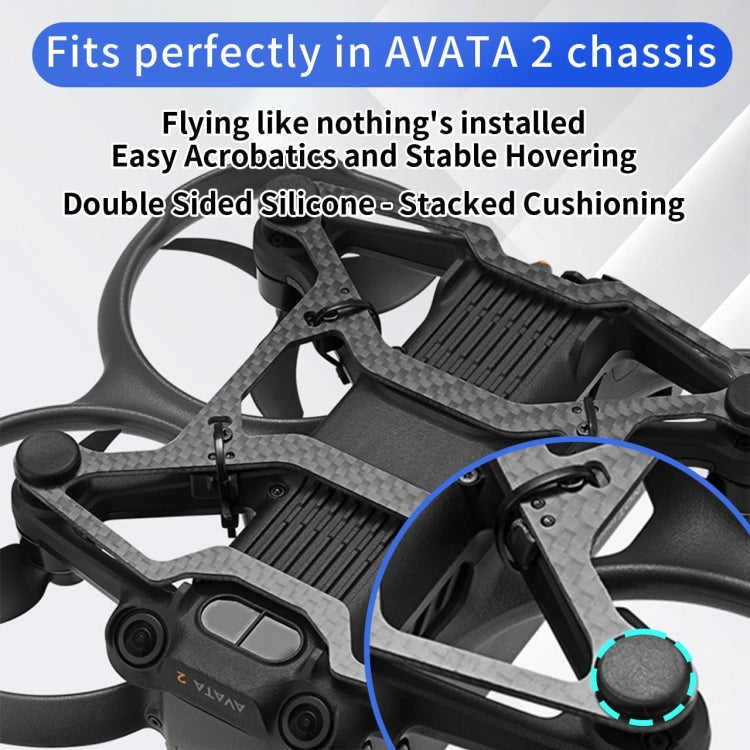 For DJI Avata 2 RCSTQ Chassis Armor Carbon Fiber Lightweight Protection Crash Bumper - free shipping - PMC Jewellery - Order now!