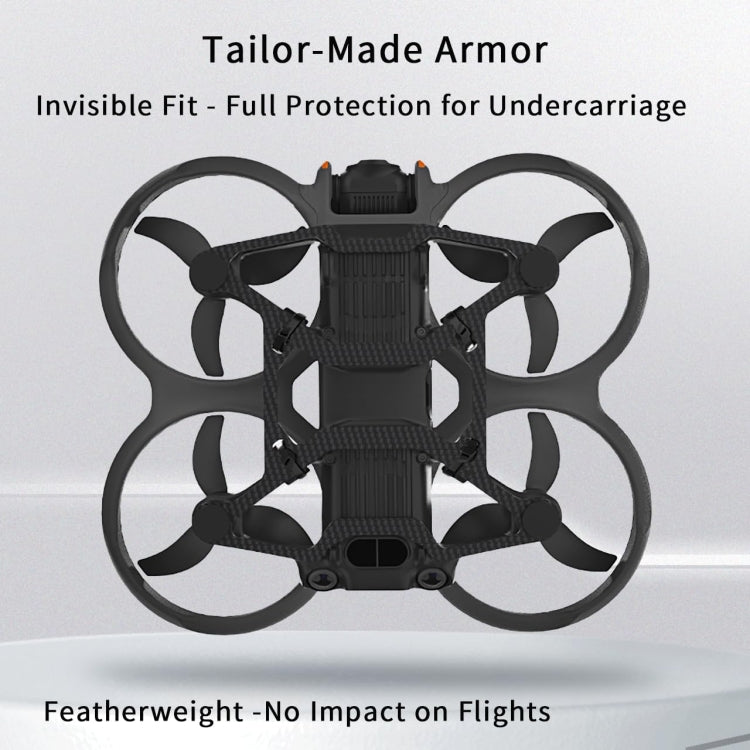 For DJI Avata 2 RCSTQ Chassis Armor Carbon Fiber Lightweight Protection Crash Bumper - free shipping - PMC Jewellery - Order now!