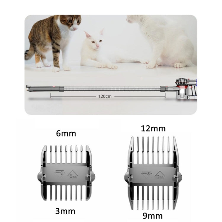 For Dyson Vacuum  V7 V8 V10 V11 V15 Pet 3 in 1 Hair Trimmer Kit With Hose