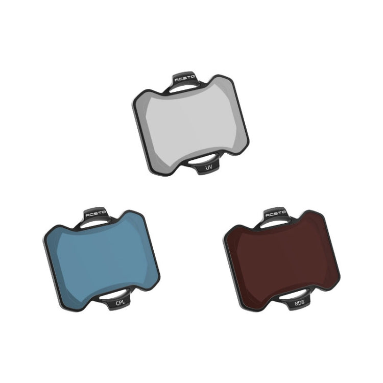 For DJL Avata RCSTQ Crossing Machine Filter Protective Mirror Accessories, Style: UV+CPL+ND8 - Lens Filter by RCSTQ | Online Shopping South Africa | PMC TechLife | Buy Now Pay Later Mobicred