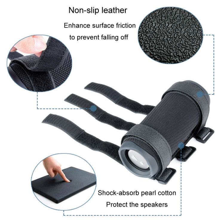 Bicycle Water Bottle Strap Cycling Outdoor Bluetooth Speaker Band(Black) - Others by PMC TechLife | Online Shopping South Africa | PMC TechLife | Buy Now Pay Later Mobicred