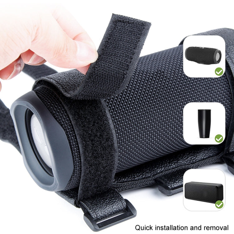 Bicycle Water Bottle Strap Cycling Outdoor Bluetooth Speaker Band(Black) - Others by PMC TechLife | Online Shopping South Africa | PMC TechLife | Buy Now Pay Later Mobicred