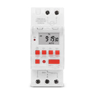 SINOTIMER TM919B-2 220V 30A Programmable Digital Timer Switch Automatic Cycle Timing Controller