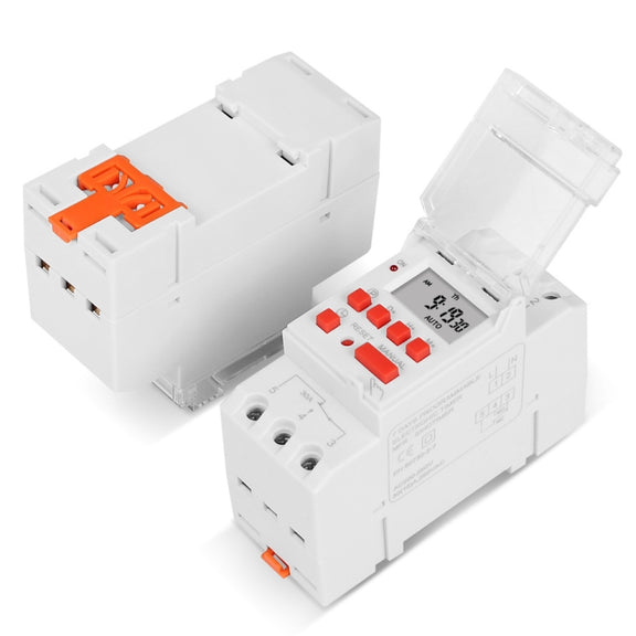 SINOTIMER TM919B-4 12V 30A Programmable Digital Timer Switch Automatic Cycle Timing Controller