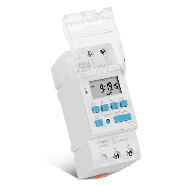SINOTIMER TM919H-1 110V 16A DIN Rail 4 Pins Voltage Output Digital Switch Timer Automatic Cycle Timing Controller