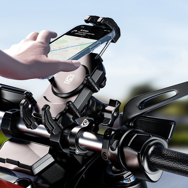 Kewig Motorcycle Octopus Holder Anti-Theft Motorcycle Cell Phone Mounts, Model: M26-C3