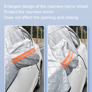 Car Snow Cover Anti-freezing Frost Cover Winter Thickened Car Clothes Blocking Cloth, Style: Full Window Coverage